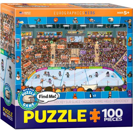 Puzzle Eurographics Hockey de 100 Piezas