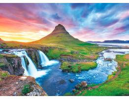 Puzzle Eurographics Islandia Montaña Kirkjufell de 1000 Piezas