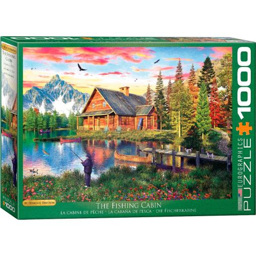 Puzzle Eurographics La Cabaña de Pesca de 1000 Piezas