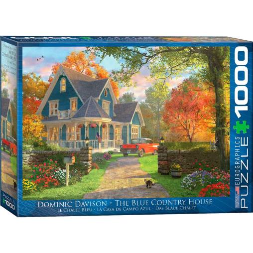 Puzzle Eurographics La Casa de Campo Azul de 1000 Piezas