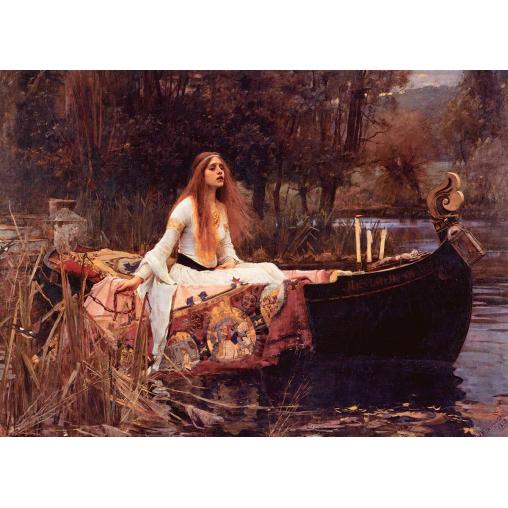 Puzzle Eurographics La Dama de Shalott de 1000 Piezas