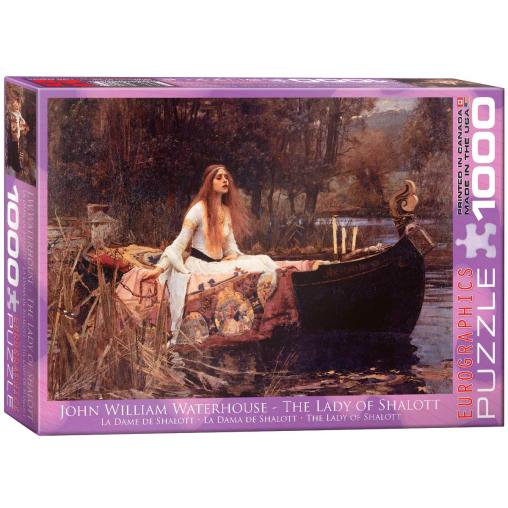 Puzzle Eurographics La Dama de Shalott de 1000 Piezas