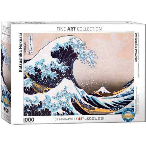 Puzzle Eurographics La Gran Ola de Kanagawa 1000 Piezas