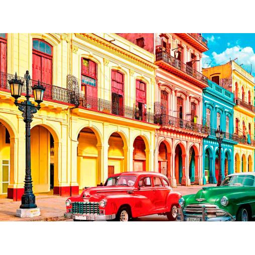 Puzzle Eurographics La Habana, Cuba de 1000 Piezas