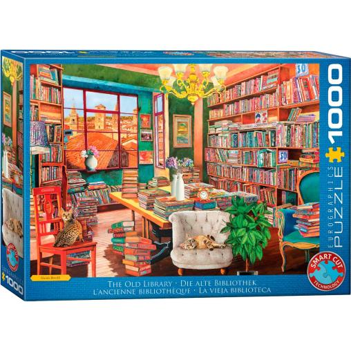 Puzzle Eurographics La Vieja Biblioteca de 1000 Piezas