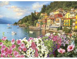 Puzzle Eurographics Lago Como, Italia de 1000 Piezas