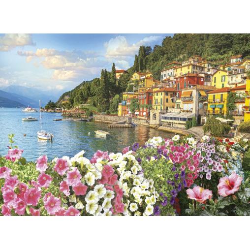 Puzzle Eurographics Lago Como, Italia de 1000 Piezas