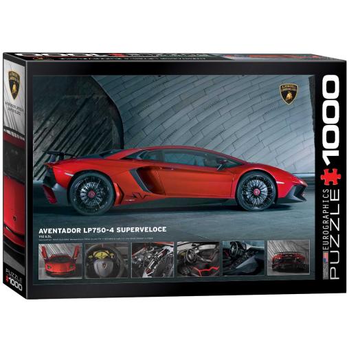 Puzzle Eurographics Lamborghini Aventador LP750-4, 1000 Piezas