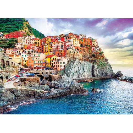 Puzzle Eurographics Las Cinco Tierras: Manarola, 1000 Piezas