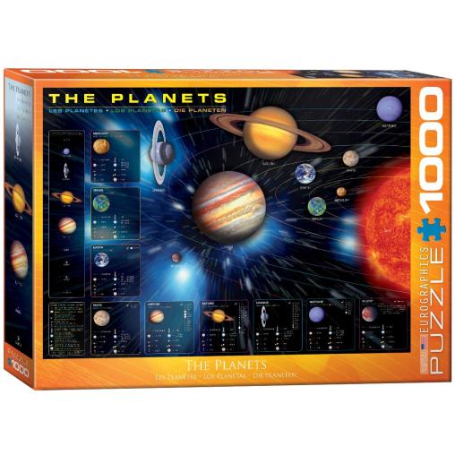 Puzzle Eurographics Los Planetas de 1000 Piezas