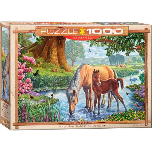 Puzzle Eurographics Los Ponis Fell de 1000 Piezas