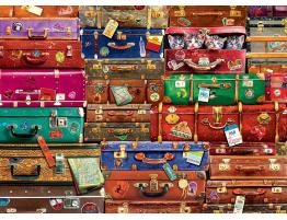 Puzzle Eurographics Maletas de Viajes de 1000 Piezas