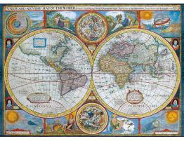 Eurographics Puzzle Carte du monde antique 1000 pièces