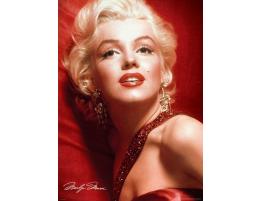 Puzzle Eurographics Marilyn Monroe Retrato Rojo de 1000 Piezas