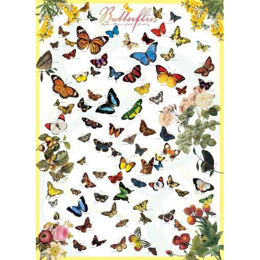 Eurographics Puzzle Papillons 1000 pièces