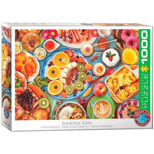 Puzzle Eurographics Mesa de Desayuno de 1000 Piezas