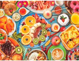 Puzzle Eurographics Mesa de Desayuno de 1000 Piezas