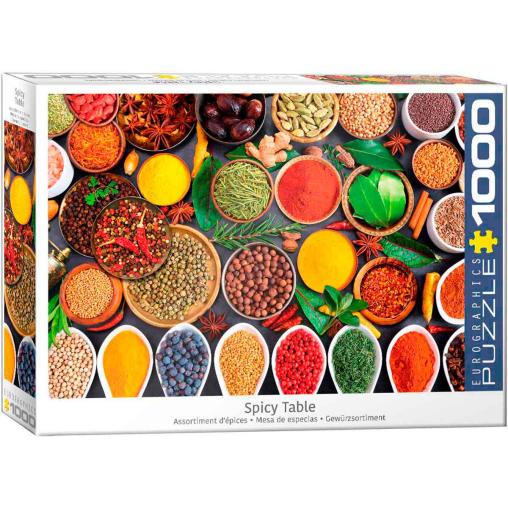 Puzzle Eurographics Mesa de Especias de 1000 Piezas