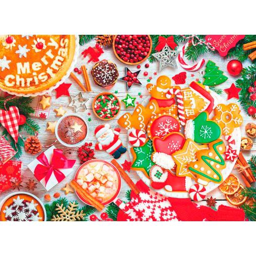 Puzzle Eurographics Mesa de Navidad, Lata de 1000 Pzs