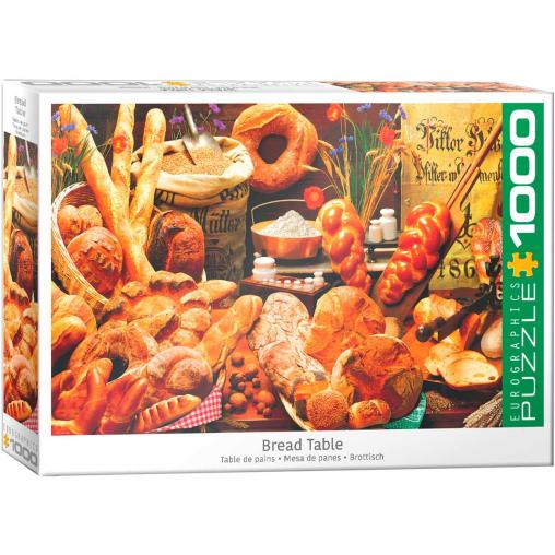 Puzzle Eurographics Mesa de Pan de 1000 Piezas