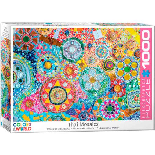 Puzzle Eurographics Mosaico Tailandés de 1000 Piezas