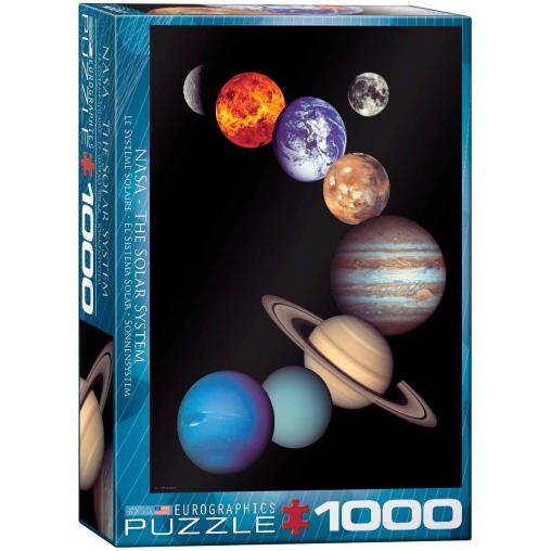 Puzzle Eurographics NASA El Sistema Solar de 1000 Piezas