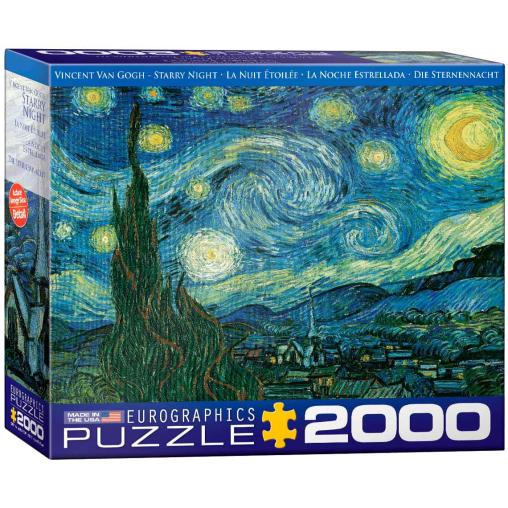 Puzzle Eurographics Noche Estrellada de 2000 Piezas