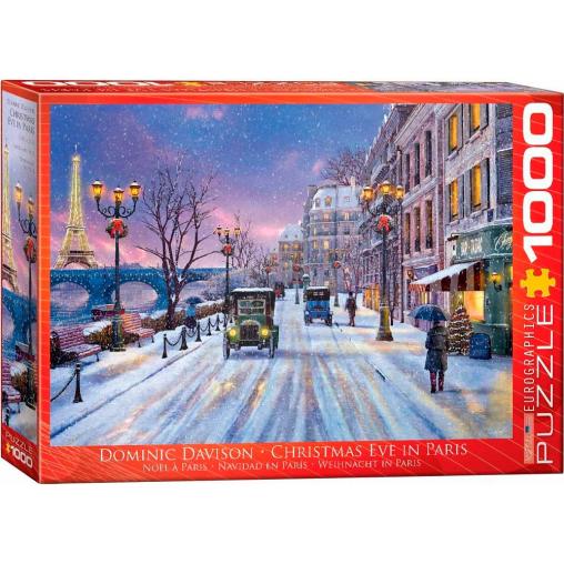 Puzzle Eurographics Nochebuena en París de 1000 Piezas