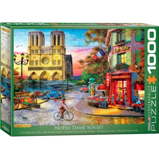 Puzzle Eurographics Notre Dame, París de 1000 Piezas