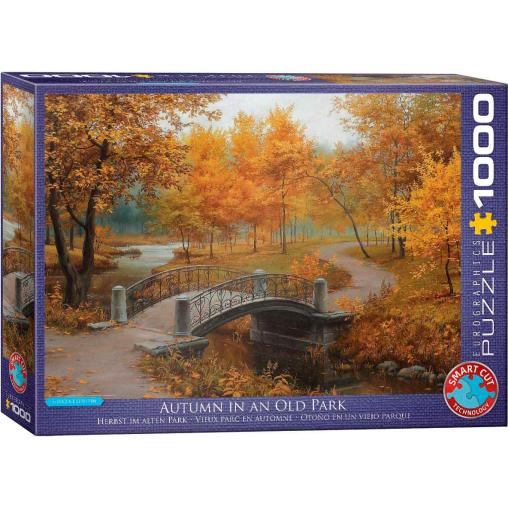 Puzzle Eurographics Otoño en un Viejo Parque de 1000 Piezas