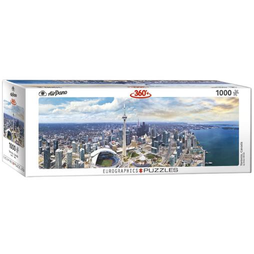 Puzzle Eurographics Panorama Toronto, Canadá de 1000 Piezas