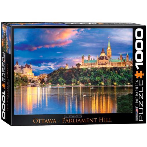 Puzzle Eurographics Parliament Hill, Ottawa de 1000 Piezas