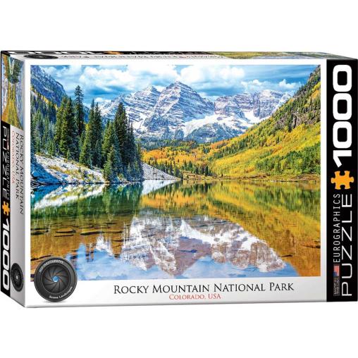 Puzzle Eurographics Parque Nacional Montañas Rocky 1000 Piezas