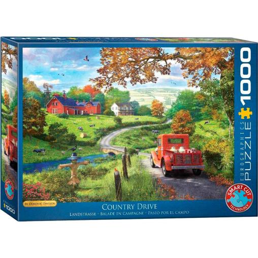 Puzzle Eurographics Paseo Por el Campo de 1000 Piezas