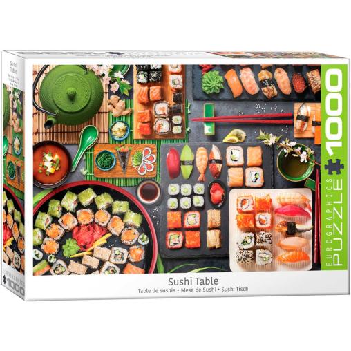 Puzzle Eurographics Mesa de Sushi de 1000 Piezas