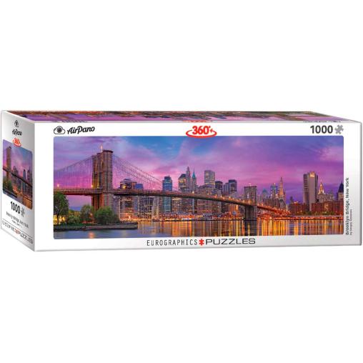 Puzzle Eurographics Puente de Brooklyn  1000 Piezas