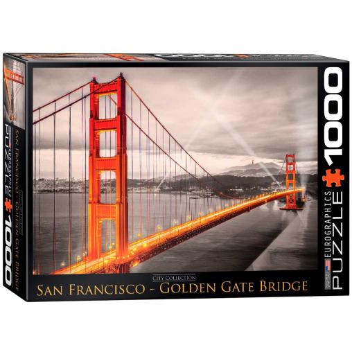 Puzzle Eurographics Puente Golden Gate de 1000 Piezas