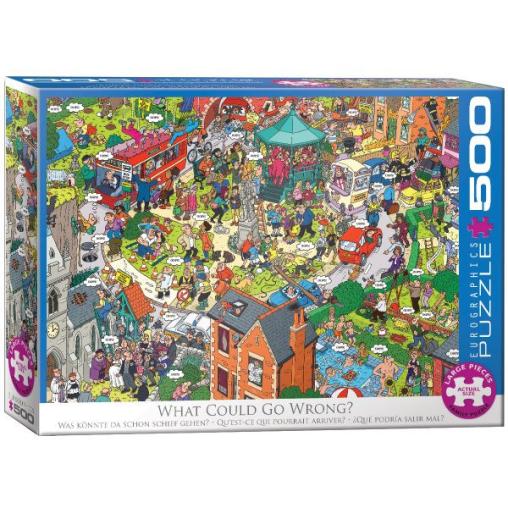 Puzzle Eurographics Qué Podría Salir Mal XXL de 500 Piezas