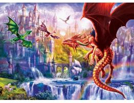 Puzzle Eurographics Reino de Dragones XXL de 500 Piezas