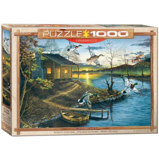 Puzzle Eurographics Retiro de Otoño de 1000 Piezas