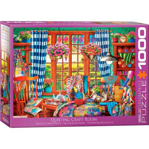 Puzzle Eurographics Sala de Acolchado de 1000 Piezas