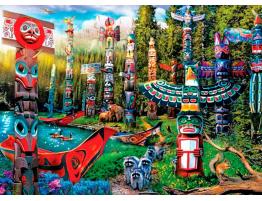 Puzzle Eurographics Sueños de Totems XXL de 500 Piezas