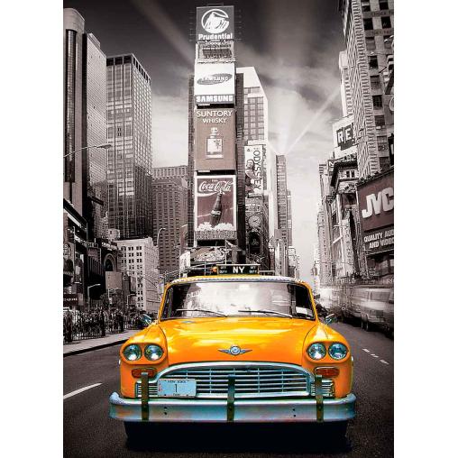 Puzzle Eurographics Taxi en Nueva York de 1000 Piezas