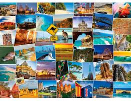 Puzzle Eurographics Trotamundos: Australia de 1000 Piezas