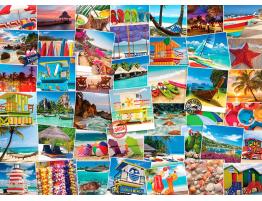 Puzzle Eurographics Trotamundos: Playas de 1000 Piezas