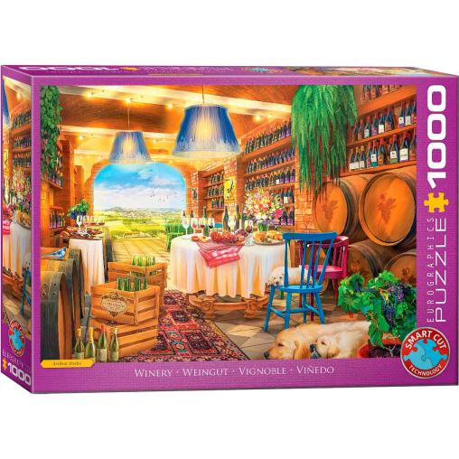 Puzzle Eurographics Viñedo de 1000 Piezas