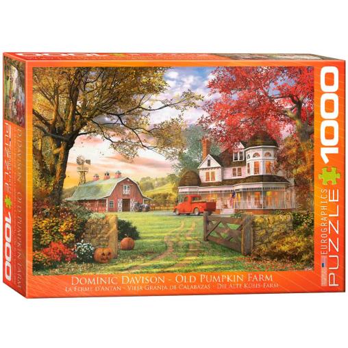 Puzzle Eurographics Vieja Granja de Calabazas de 1000 Piezas