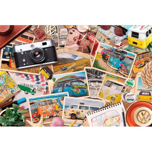 Puzzle Eurographics Volkswagen Road Trips de 550 Piezas