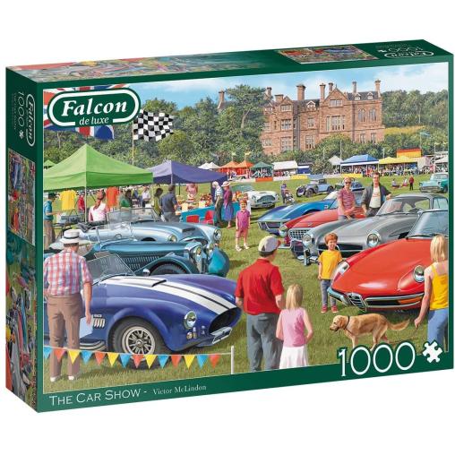 Puzzle Falcon Espectáculo de Coches de 1000 Piezas