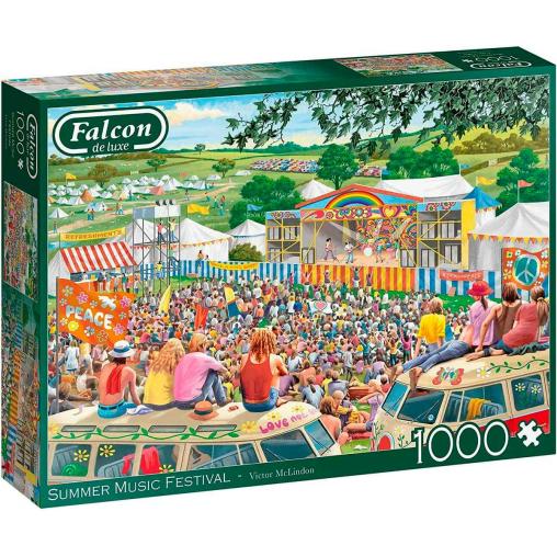 Puzzle Falcon Festival Musical de Verano de 1000 Piezas